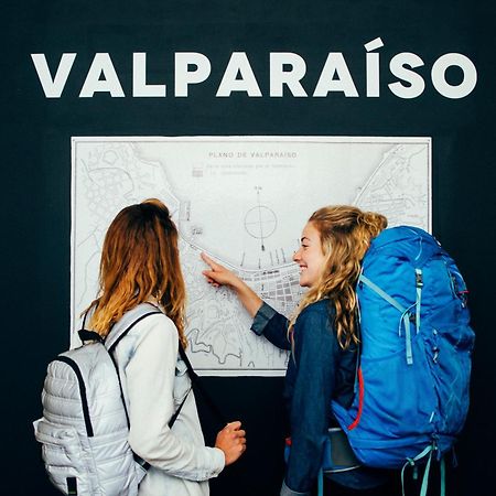 La Joya Hostel Valparaíso Kültér fotó